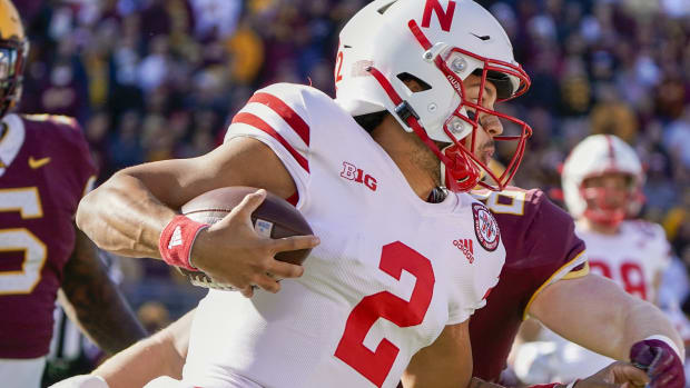 Adrian Martinez run Nebraska at Minnesota 2021 first half USATSI_16967458 cropped